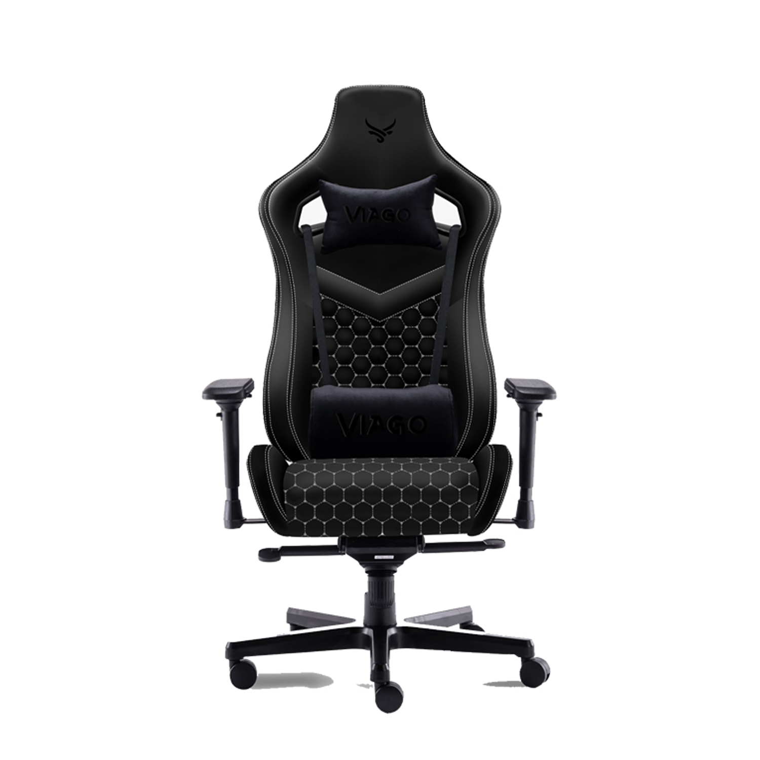 GHẾ GAMING CENTAUR VIAGO BLACK